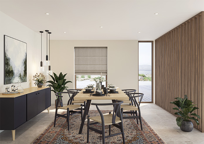 Jakarta, Lambs Fur - Twist&Fit Roman Blind - Image 8